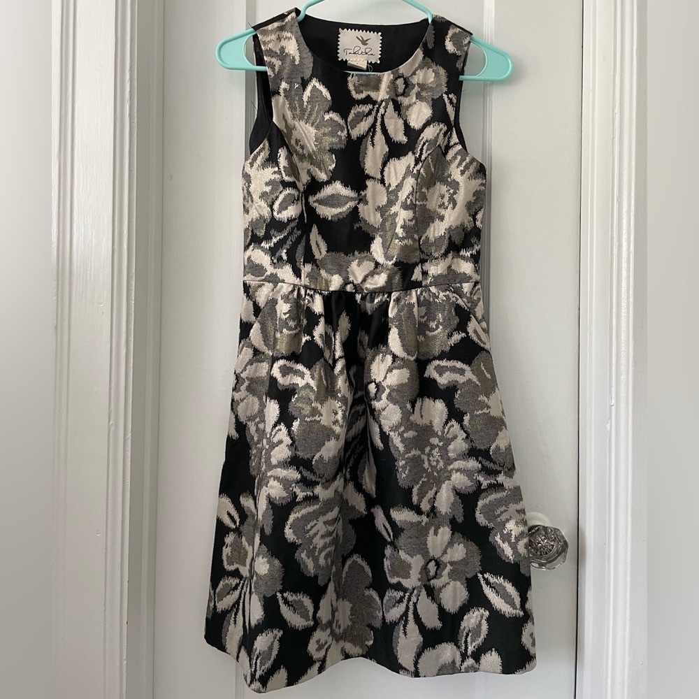 Anthropologie Tabitha floral dress